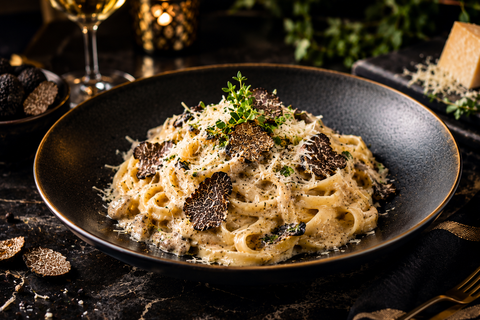 Truffle Cream Pasta